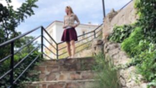 Iviroses ENF pantsing in public 11