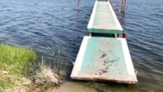 kistochkaa omg ukrainian in the river