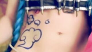 Pitykitty: League of Legends Jinx Quick Cum