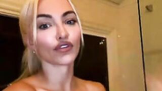 Lindsey Pelas - live teasing, nip slip, see thru 01