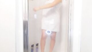 Mycheerleader1 FratGirlLinda NYE Champagne shower