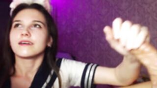 vrchan chaturbate blowjob and cumshot
