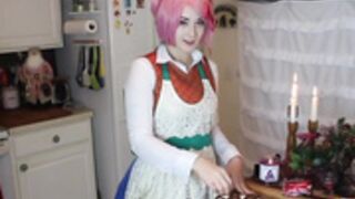OmankoVivi- DDLC Making Frosting with Natsuki