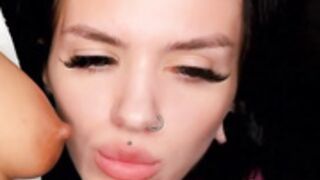 Lesbians Nipples Mania 71