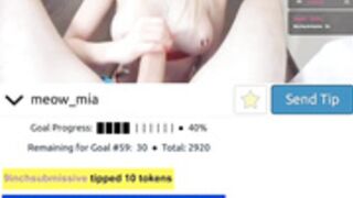 meow_mia lick dick 2
