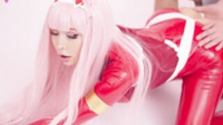 AliceBong: Zero Two and Hiro Anal Sex