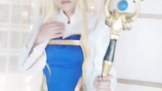 sacerdotisa hentai cosplay goblin slayer