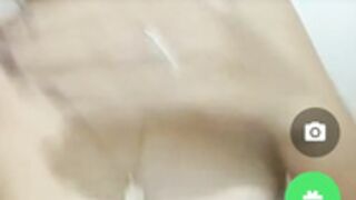 Cheloo shower shave pussy