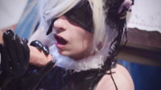 Pitykitty: Neko 2B Drains Your Cock - BJ and Feet