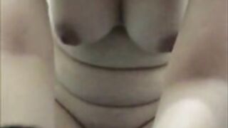 Indonesian amateur teen strips in shower