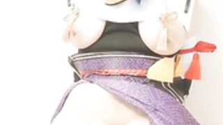 Okada Yui cosplay Kujou Sara