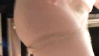 Blowjob Gemma Minx in the kitchen