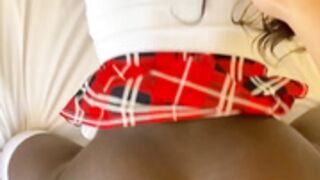 Amirawest OF Black Schoolgirl Creampie