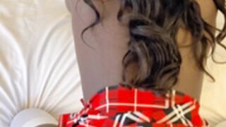 Amirawest OF Black Schoolgirl Creampie
