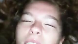 hungarian girl gets facial