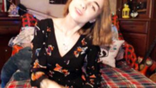 Olivia Clark. cutie undress to underwear