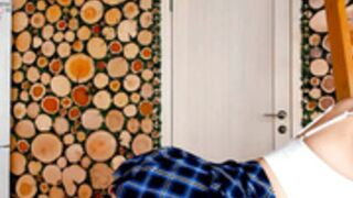 Coy_Amina doggy in thong 1 on Day 265