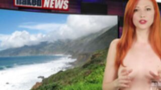 Carli Bei Naked News 4/3/2014