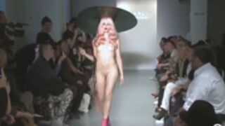 -Most Daring Nude & Naked Experimental Fashion - Compil