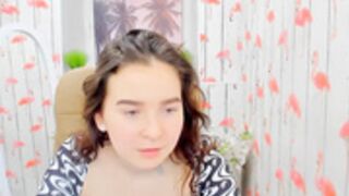 ariel_blush downblouse nip peeks