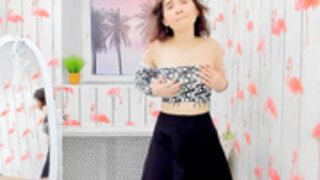 ariel_blush 1st oops boob flash
