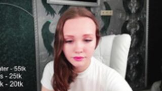 misa_blush wet see thru no panty pussy peeks 1/5