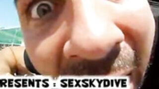 Skydiving Sex - Alex Torres and Hope Howell fucking