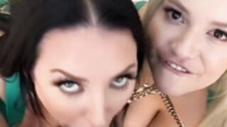 Angela White and Kylie Page