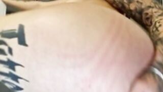 TattooGirlAlia finger in ass