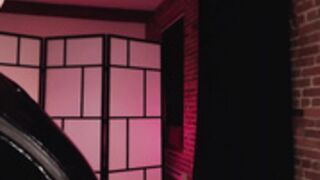 naughtykathie - sexy leather undressing