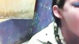 Boy Scout girl sucks her boss