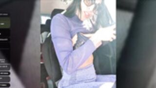 sexy7883 let's a stranger grope her boobs