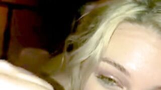 Hotwife HarperCox POV BJ CIM Swallow