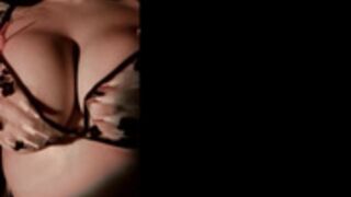 Britt Cuadra Boob Play, color fixed