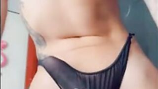 Taty shower play pocket pussy