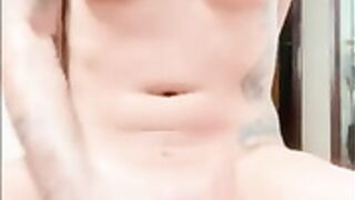 TAty Of cum before sleep