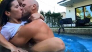 Dana Dearmond Adriana Chechik Johnny sins Pool Part 1