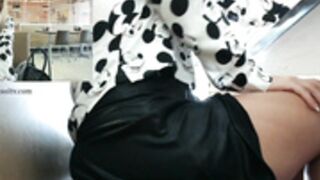 KinkyMarisol Anal Play in Public Restaurant