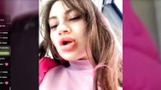 Wet__Bunny boobs in public