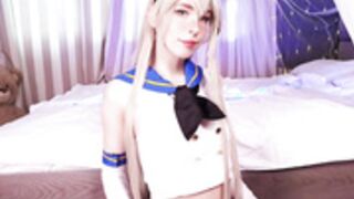 MollyRedWolf - Shimakaze Enjoys a Lewd Inspection by th