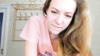 clover_coy pls don't look down my shirt at my fully exposed tit 1/2