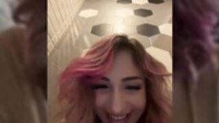 charmingruby play in public bathroom pt1