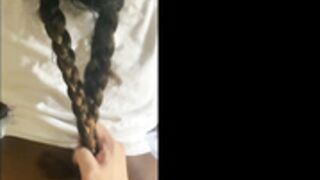 CreamyBrownGirl OF Huge Ass Bouncing on His Dick