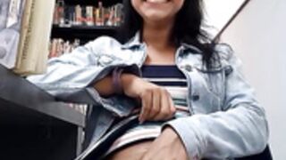 _bunny_naugthy 03/30/2022 Playing in the library