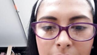 _bunny_naugthy 03/30/2022 Playing in the library