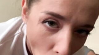 Sybil Suck, Cum In Mouth and Swallow