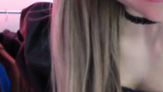 ASMR Peaches on YT sexy leather
