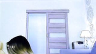 kerelai  penetrates herself with a Corn Dildo