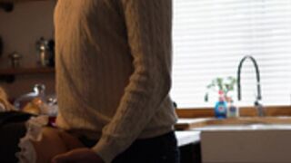 Kayla Kapoor OF Maid Fucked & Cleans up Cum