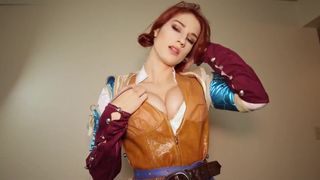 AynMarieTriss Merigold Does Anal in private premium video